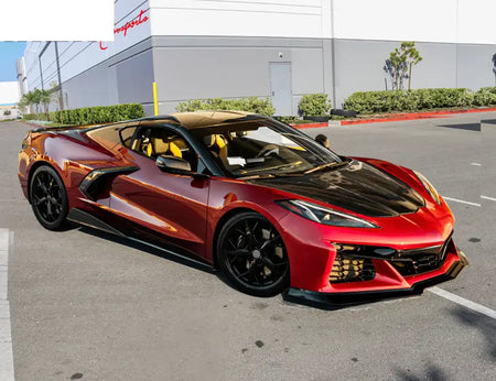 2020-2025 Chevrolet Corvette E-RAY Style Front Bumper Conversion PP