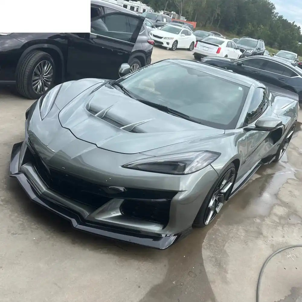 2020-2025 Chevrolet Corvette E-RAY Style Front Bumper Conversion PP