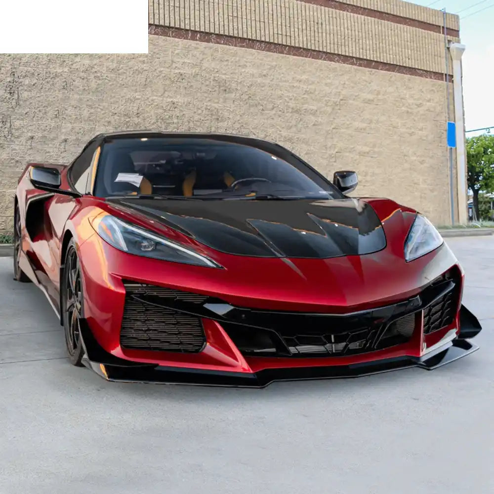 2020-2025 Chevrolet Corvette Z06 Z07 Style Front Bumper Conversion PP