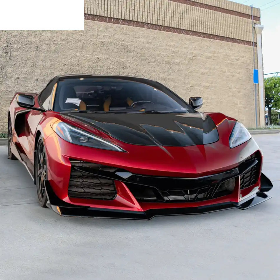 2020-2025 Chevrolet Corvette Z06 Z07 Style Front Bumper Conversion PP