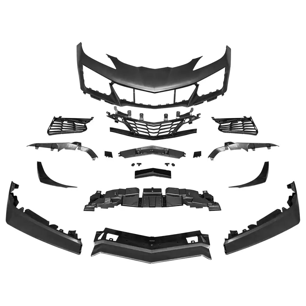 2020-2025 Chevrolet Corvette Z06 Z07 Style Front Bumper Conversion PP