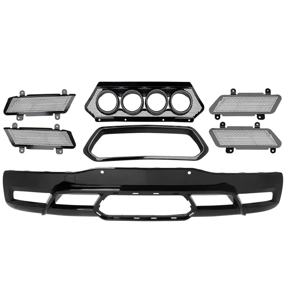 2020-2025 Chevy Corvette C8 OE Rear Bumper Diffuser Black Exhaust Tip