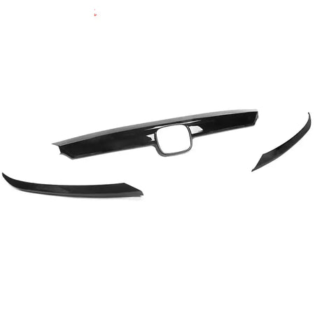 2021-2022 Honda Accord Sedan 4-Door Gloss Black 3PCS Grille Trim ABS Gloss Black