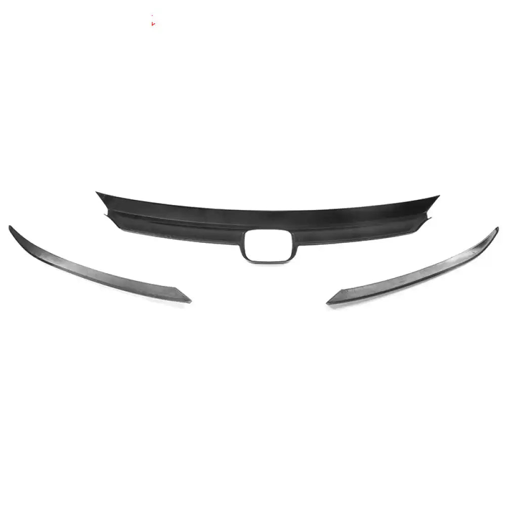 2021-2022 Honda Accord Sedan 4-Door Gloss Black 3PCS Grille Trim ABS Gloss Black