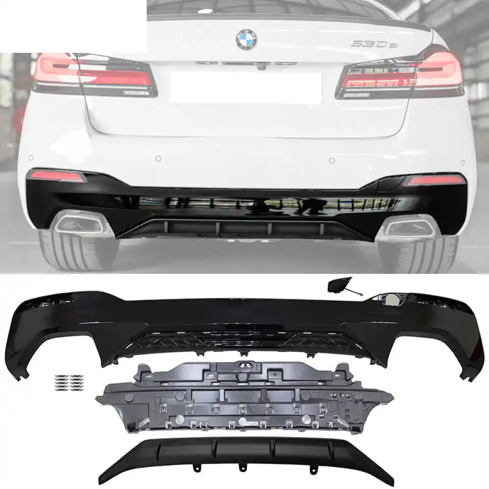 2021-2023 BMW G30 M Sport Front Rear Bumper Diffuser Lip Side Skirt