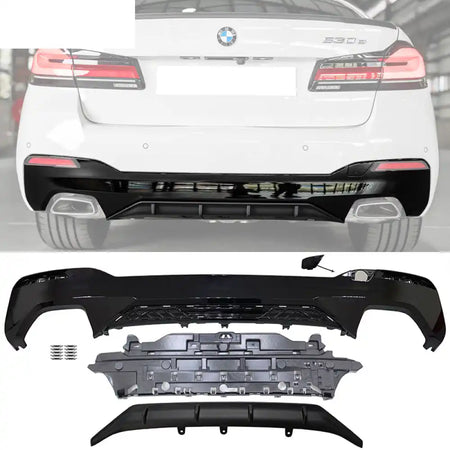 2021-2023 BMW G30 M Sport Front Rear Bumper Diffuser Lip Side Skirt