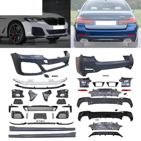 2021-2023 BMW G30 M Sport Front Rear Bumper Diffuser Lip Side Skirt