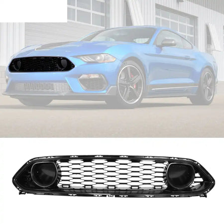 2021-2023 Ford Mustang Mach 1 Grill Black Front Mesh Car Grille ABS