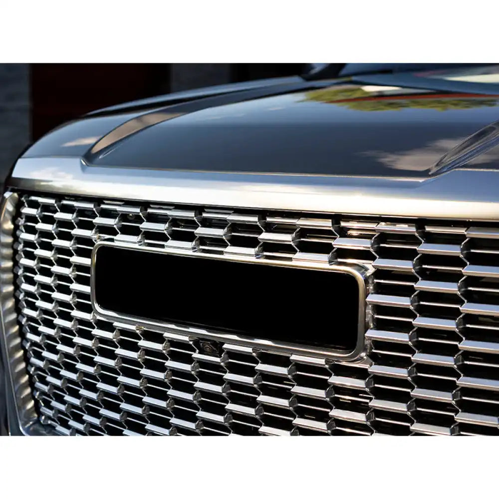 2021-2023 GMC Yukon XL Denali Style Chrome Front Bumper Grille