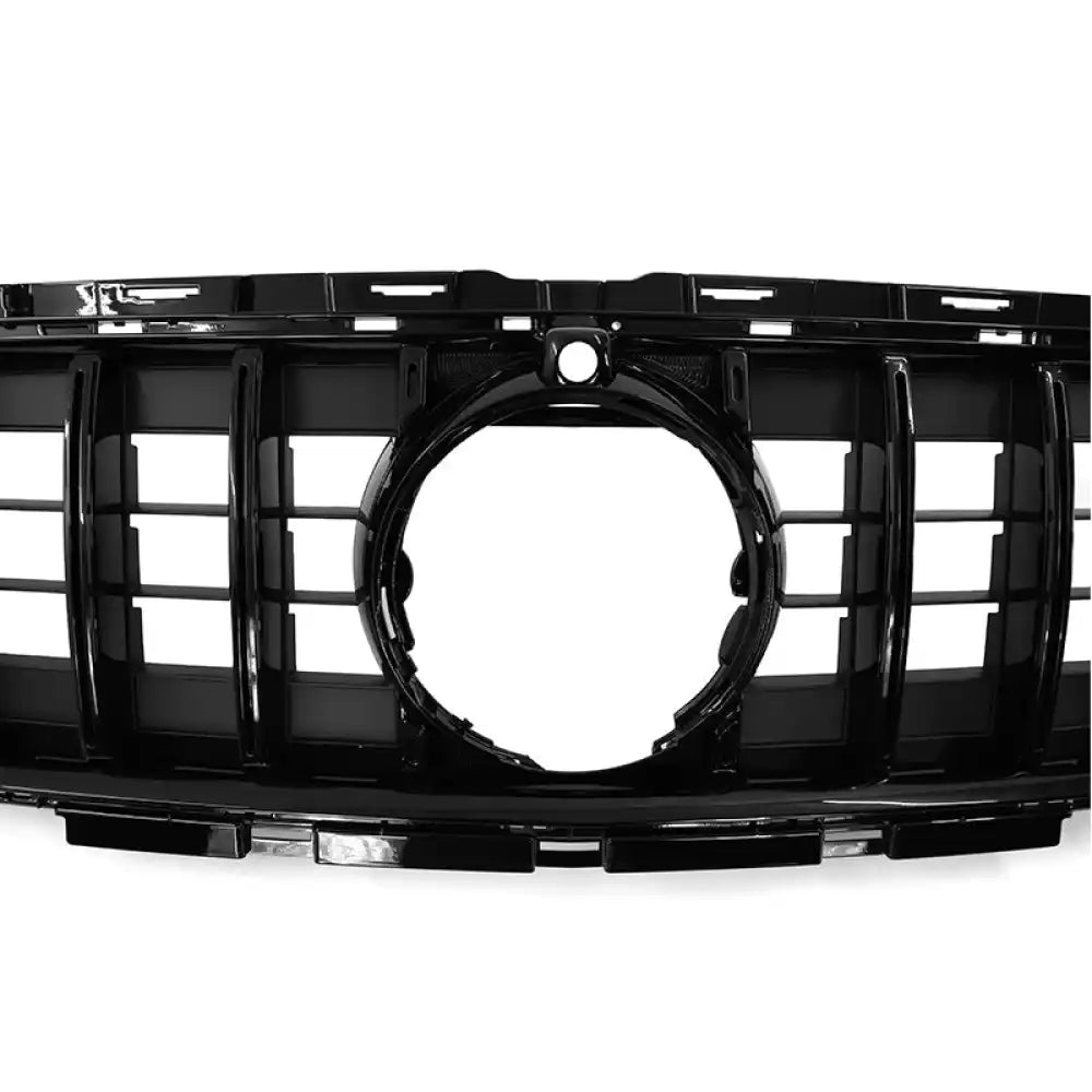 2021-2023 Mercedes-Benz W213 E Class GT Style Front Bumper Hood Grille Gloss Black