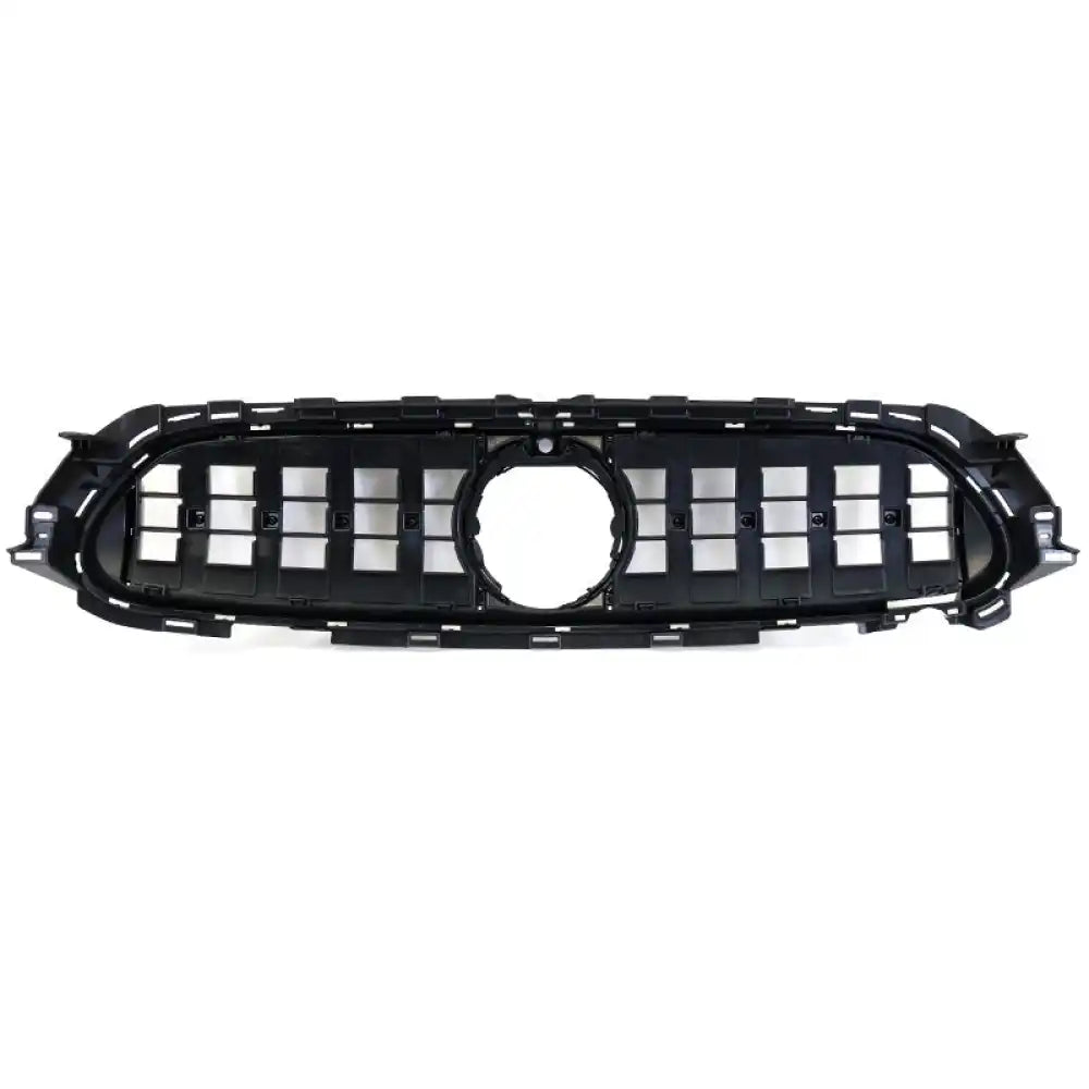 2021-2023 Mercedes-Benz W213 E Class GT Style Front Bumper Hood Grille Gloss Black & Chrome
