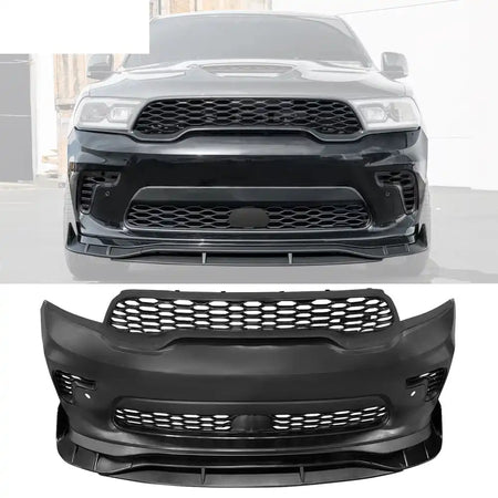 2021-2024 Dodge Durango Front Bumper Cover Hellcat Style w/ Chin Lip