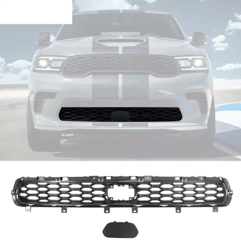 2021-2024 Dodge Durango Front Bumper Lower PP Grille 21+ Hellcat Style