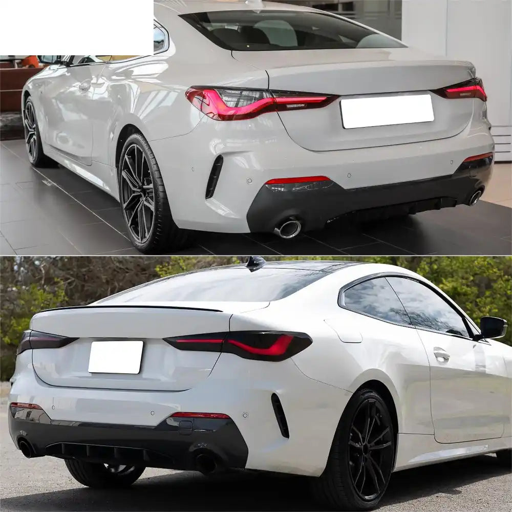 2021-2025 BMW 4-Series G22 G23 2-Door M-Sport Style Rear Bumper Cover