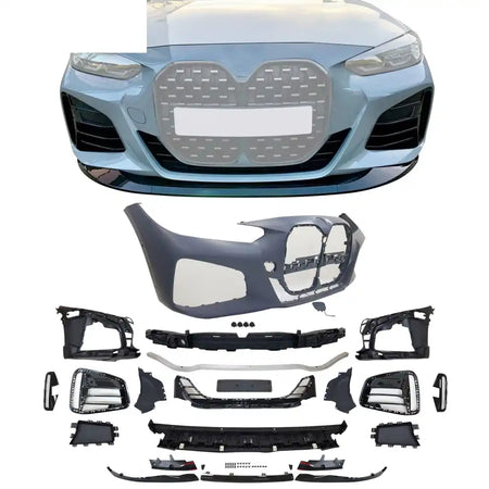 2021-2025 BMW 4-Series G22 G23 MP Style Unpainted Front Bumper Cover