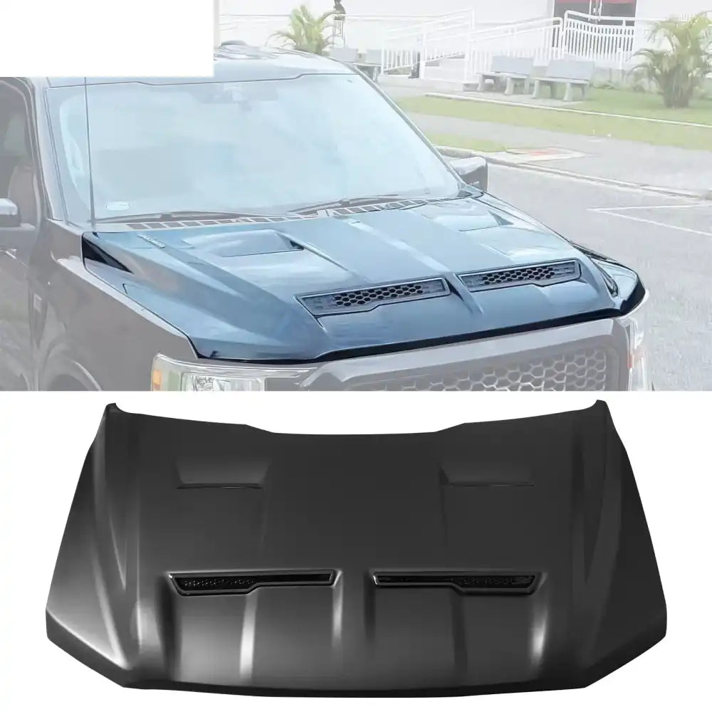 2021-2025 Ford F-150 Hood Cover Shelby Super Snake Style Bonnet Panel