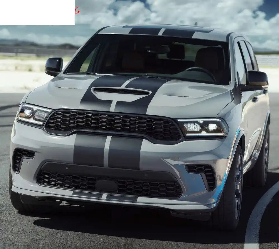 2021-2026 Dodge Durango Front Upper Grille Surround Trim Hellcat Style