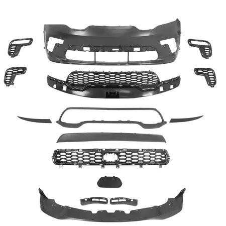 2021-24 Dodge Durango Front Bumper Cover 21+ Hellcat Style Conversion