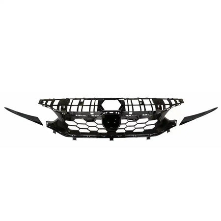 2022-2024 Civic Hatchback & SI OE Style Front Upper Grille Gloss Black
