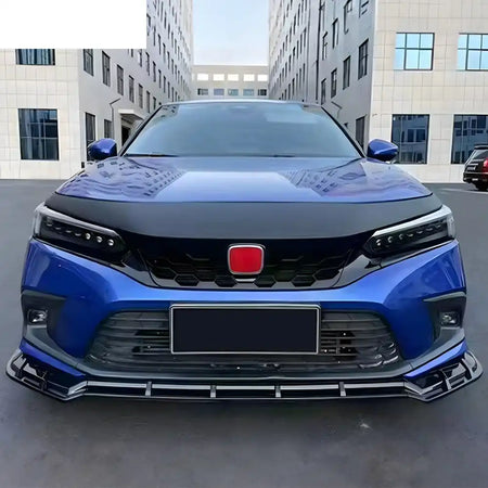 2022-2024 Civic Hatchback & SI OE Style Front Upper Grille Gloss Black