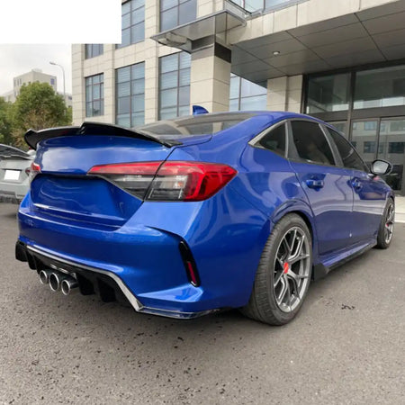 2022-2024 Honda Civic LX Sport Rear Bumper Cover Set + Exhaust Pipe