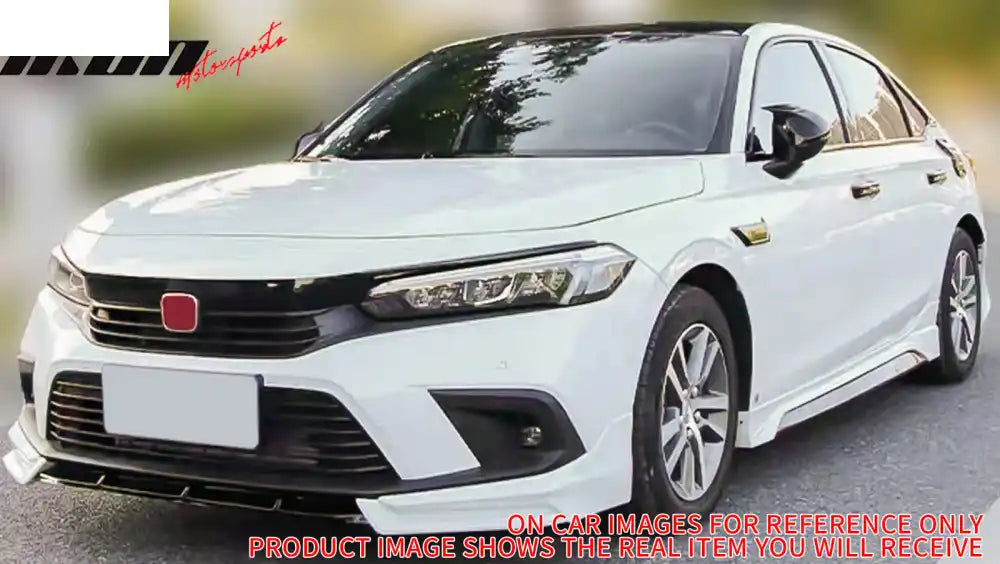 2022-2024 Honda Civic OE Carbon Fiber Print Bumper Grille Cover ABS Carbon Fiber Print