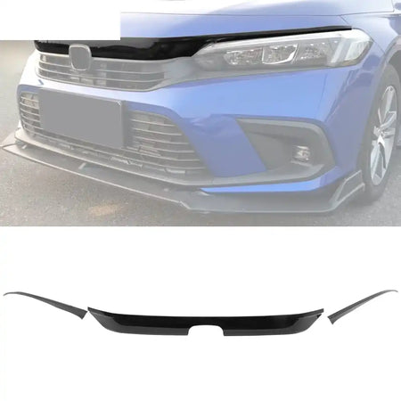2022-2024 Honda Civic Sedan OE Gloss Black Bumper Grille Cover ABS Gloss Black
