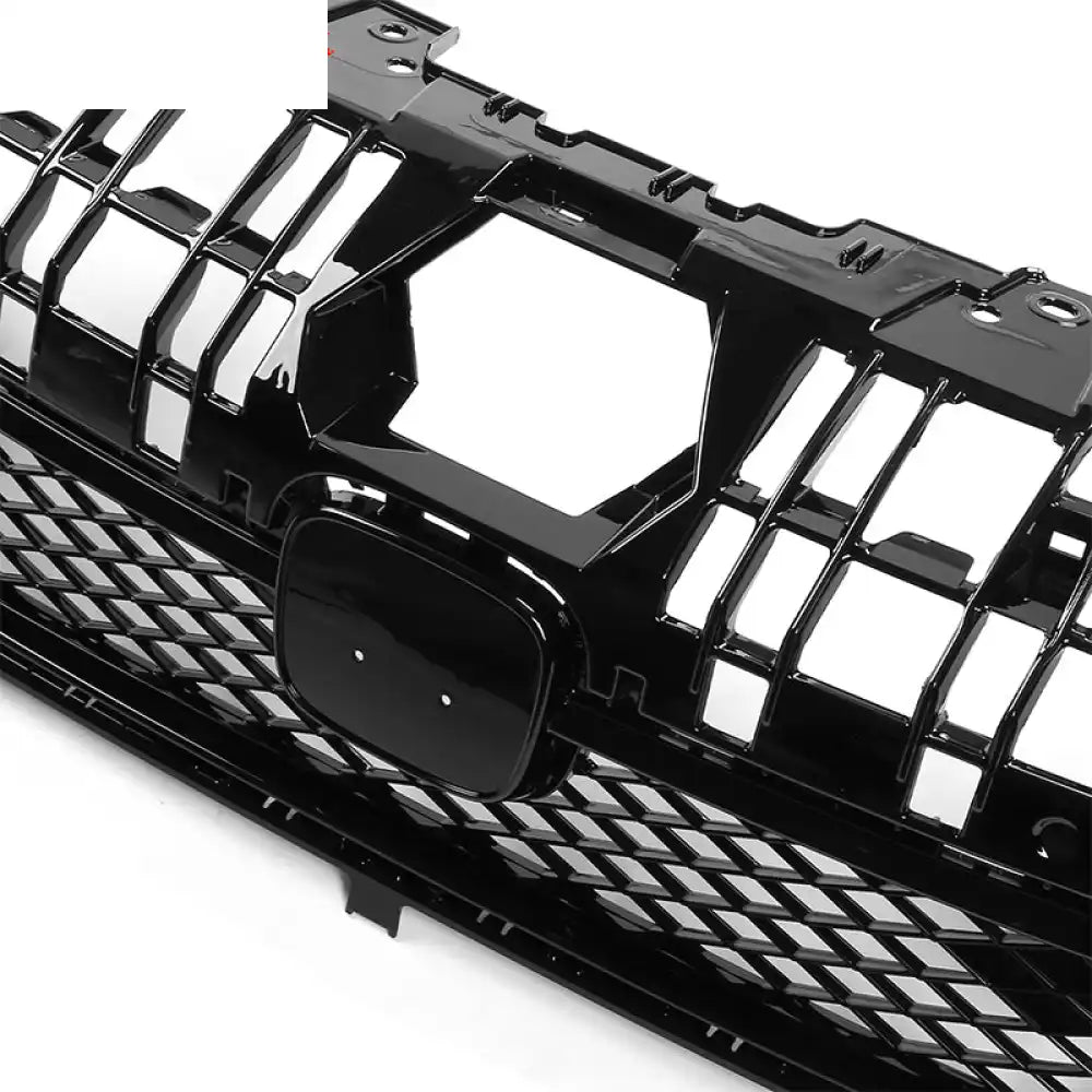 2022-2024 Honda Civic Sedan Rock Style Upper Grille Gloss Black ABS Rock Style
