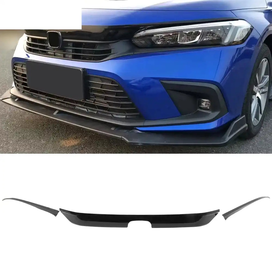 2022-2024 Honda Civic Sedan Si Gloss Black Front Bumper Grille ABS