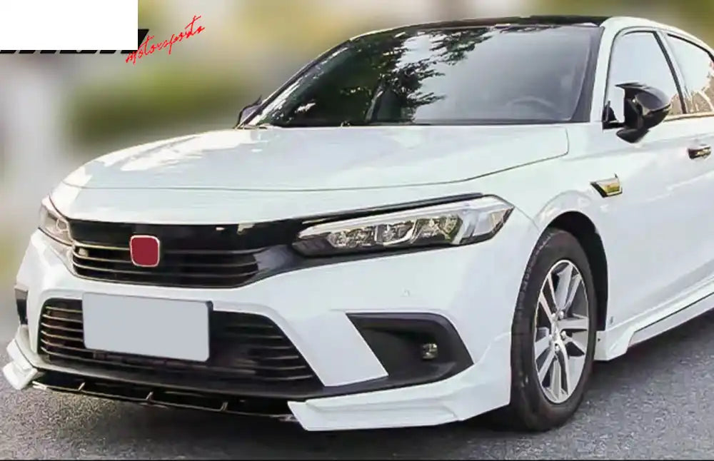 2022-2024 Honda Civic Sedan Type R Gloss Black Front Bumper Grille ABS