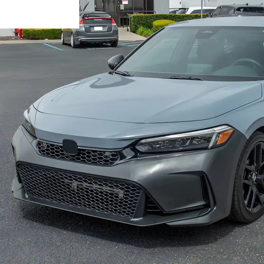 2022-2024 Honda Civic Type R Style Front Bumper Cover Set Unpainted PP