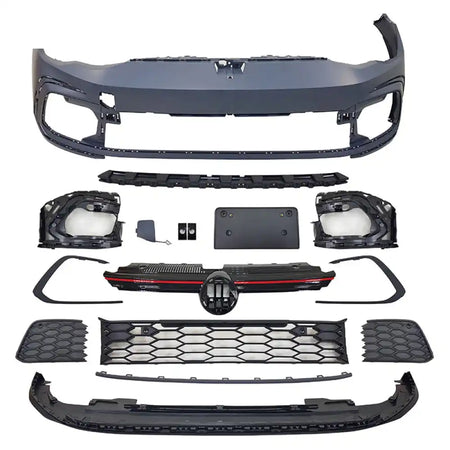 2022-2024 VW Golf GTI MK8 GTI Style Front Rear Bumper Cover Side Skirt