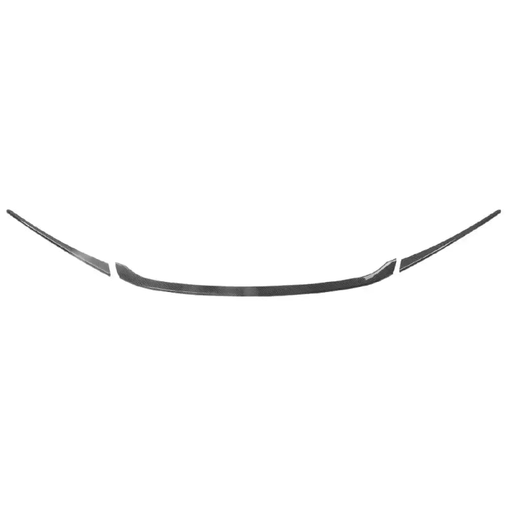 2022-2025 Civic Sedan Hatchback Carbon Fiber Print Grille Trim ABS Carbon Fiber Print CFL