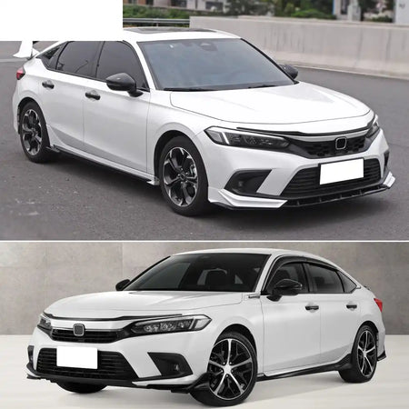 2022-2025 Honda Civic Sedan Hatchback Gloss Black Grille Trim ABS Gloss Black