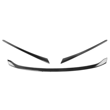 2022-2025 Honda Civic Sedan Hatchback Gloss Black Grille Trim ABS Gloss Black
