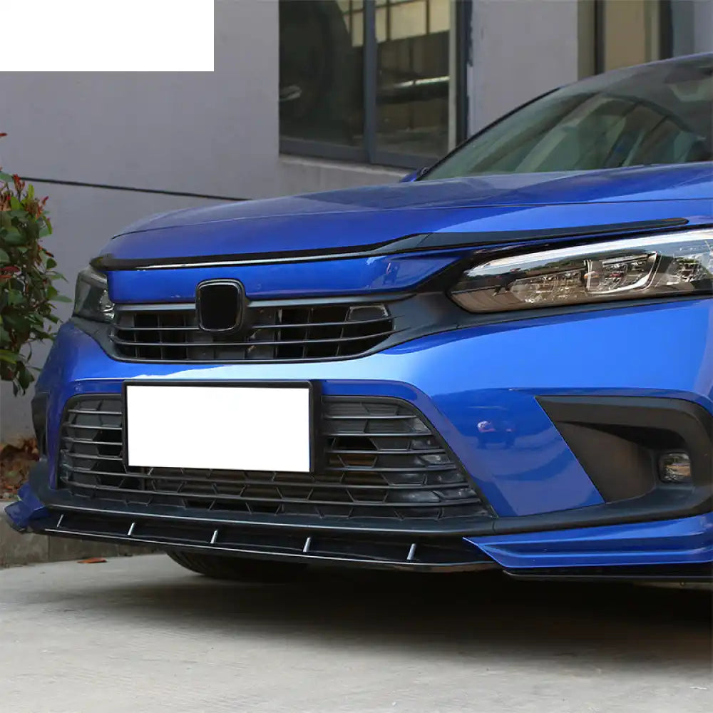 2022-2025 Honda Civic Sedan Hatchback Gloss Black Grille Trim ABS Gloss Black