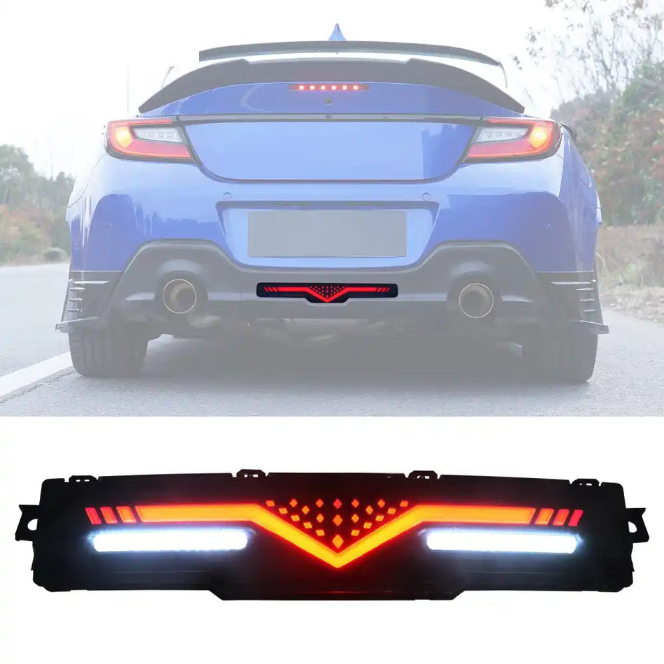 2022-2025 Subaru BRZ Rear Bumper Brake Light Smoked Len