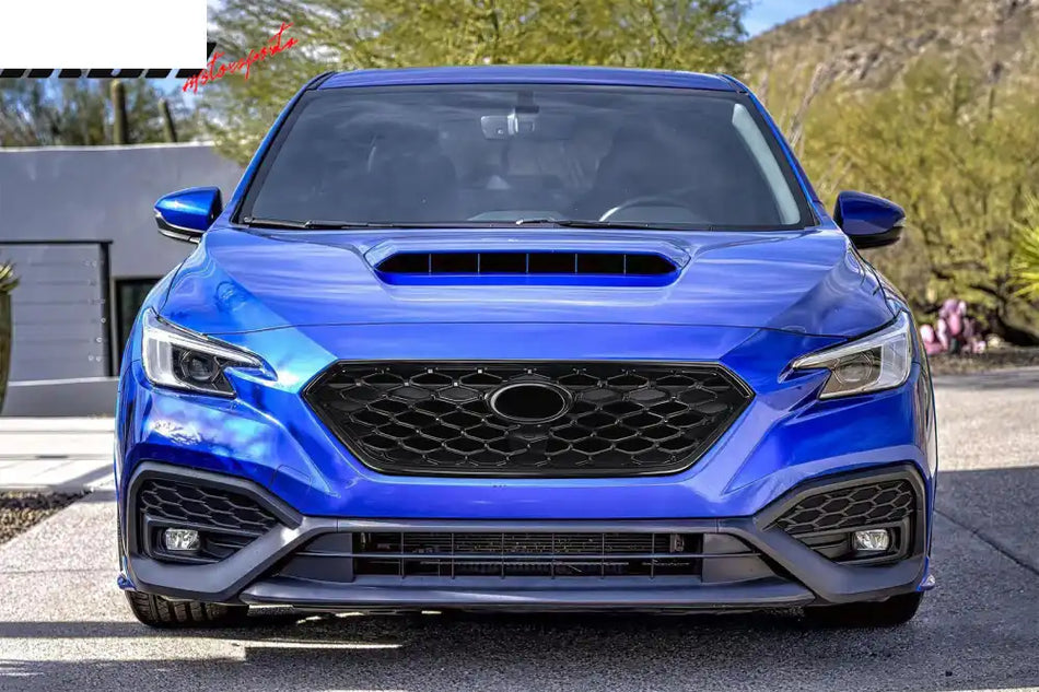 2022-2025 Subaru WRX JDM 1 Style Gloss Black Front Bumper Grille ABS