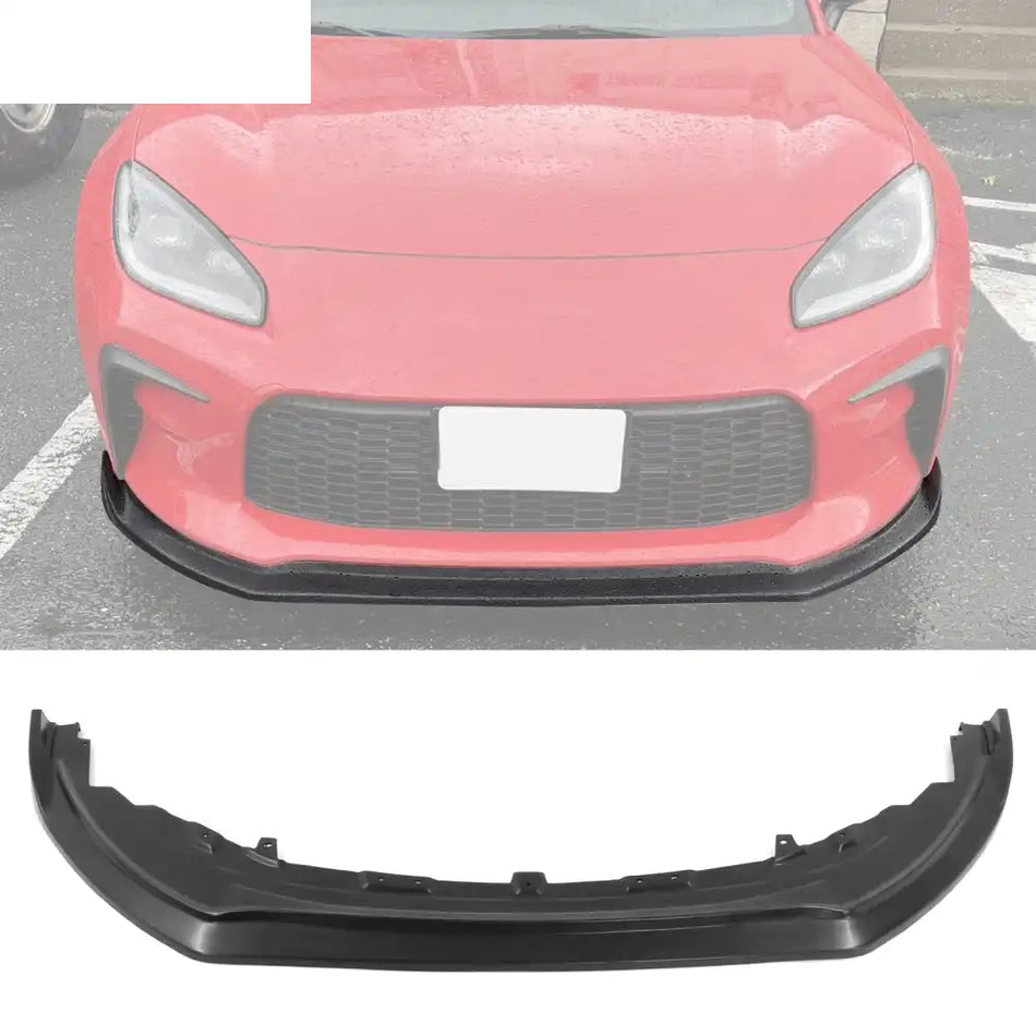 2022-2026 Toyota GR86 Coupe CS Style Unpainted Front Bumper Lip PU