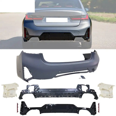 2023-2024 BMW G20 3-Series LCI M340i M-Sport Style Rear Bumper Cover