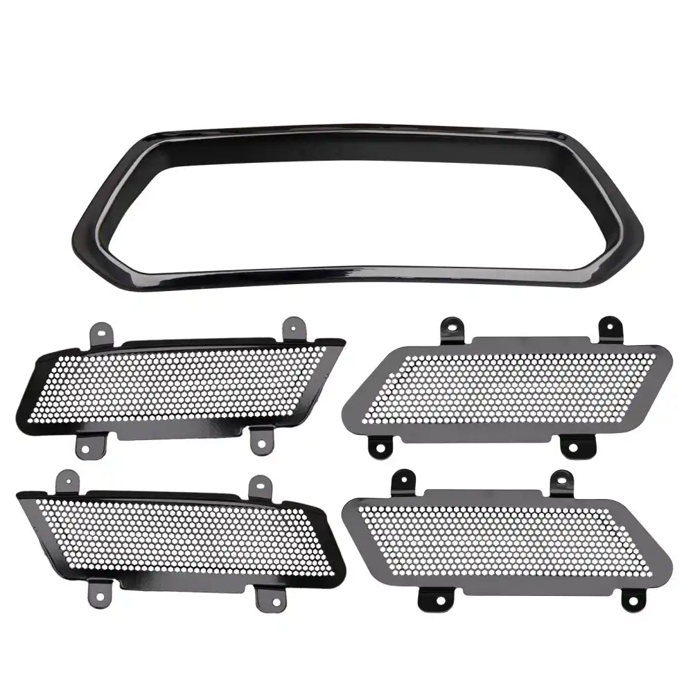 2023-2025 Chevy Corvette C8 OE Style Rear Grilles Exhaust Bezel Iron