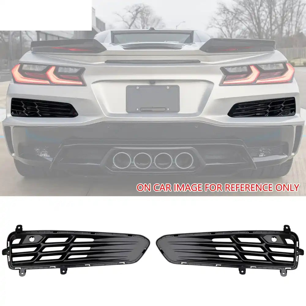 2023-2025 Chevy Corvette C8 Z06 ZR1 Unpainted OE Style Rear Grille ABS