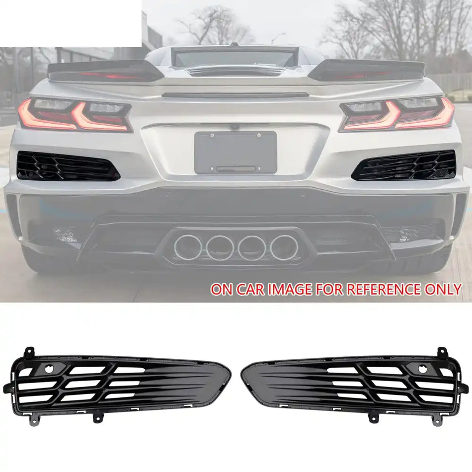 2023-2025 Chevy Corvette C8 Z06 ZR1 Unpainted OE Style Rear Grille ABS