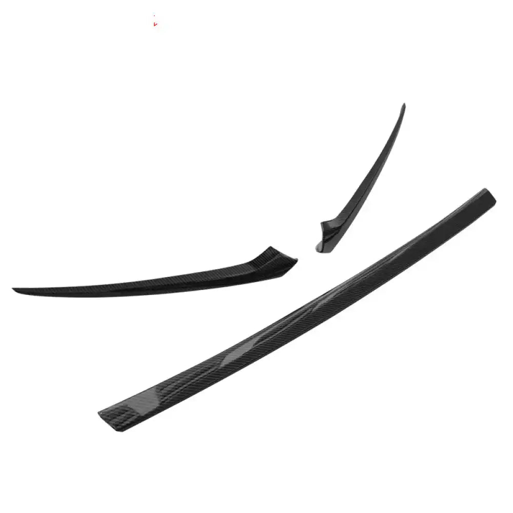 2023-2026 Honda CR-V Carbon Fiber Print Front Bumper Grille Cover Trim Carbon Fiber Print