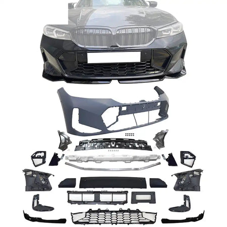 2023 BMW G20 3-Series 330i MP Style Bumper+ Front Lip+ Rocker Panels
