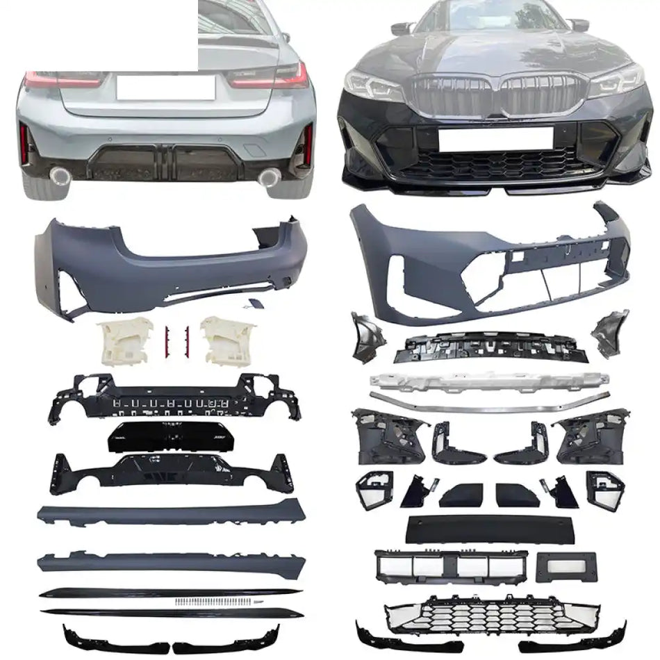 2023 BMW G20 3-Series 330i MP Style Bumper+ Front Lip+ Rocker Panels