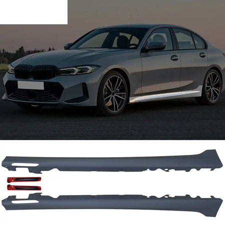 2023 BMW G20 3-Series LCI M340i Front Rear Bumper+ Side Skirt w/ Light