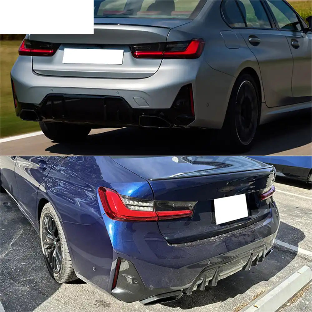 2023 BMW G20 3-Series LCI M340i Front Rear Bumper+ Side Skirt w/ Light
