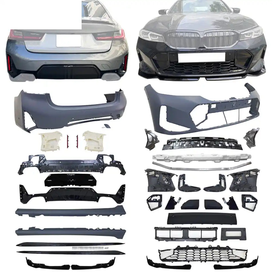 2023 BMW G20 3-Series M340i MP Style Bumper+ Front Lip+ Rocker Panels