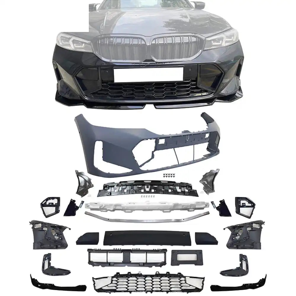 2023 BMW G20 3-Series M340i MP Style Bumper+ Front Lip+ Rocker Panels